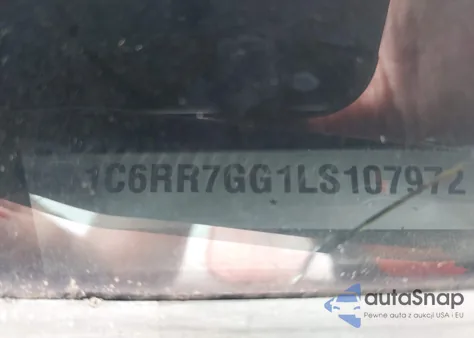 2020 Ram 1500 Classic Warlock 4X4 6'4 Box from USA, damaged, VIN 1C6RR7GG1LS107972